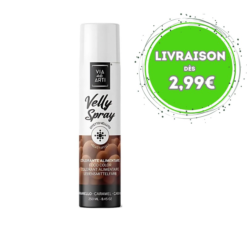 Bombe Colorant - Effet Velours - Spray colorant | CuisinezPâtissez