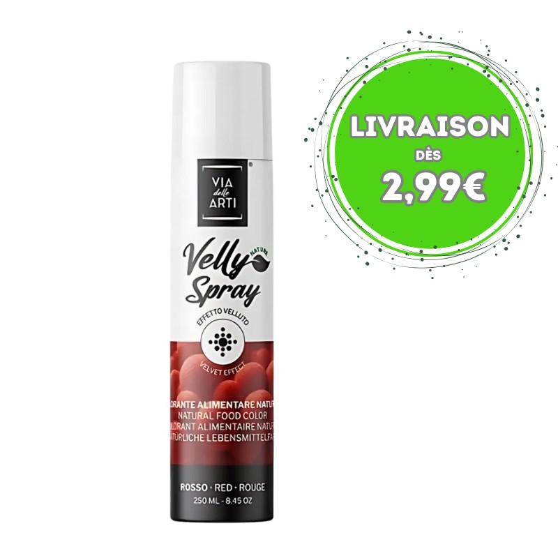Bombe Colorant - Effet Velours - Spray colorant | CuisinezPâtissez