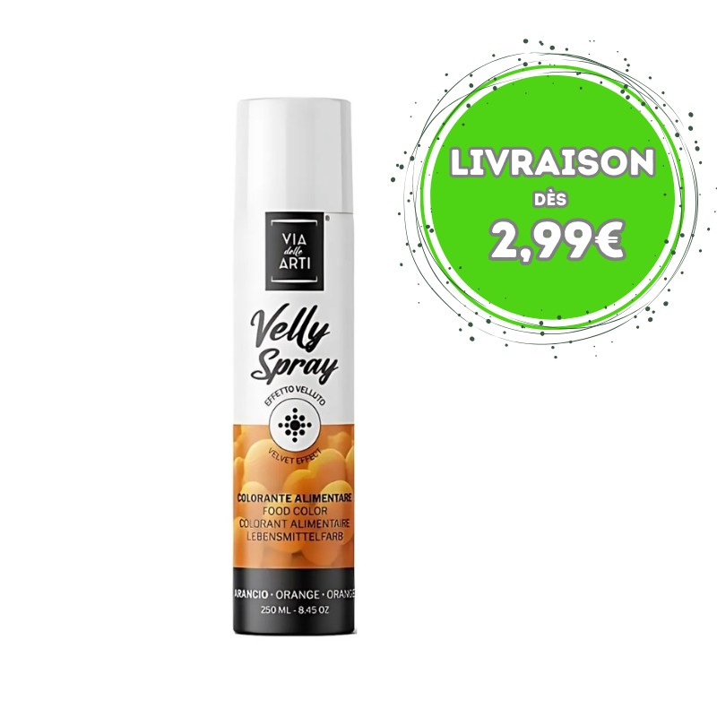 Bombe Colorant - Effet Velours - Spray colorant | CuisinezPâtissez