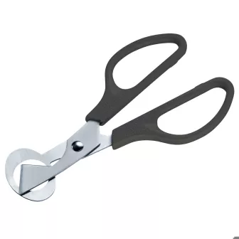 Ciseaux à œufs de caille inox coupe nette