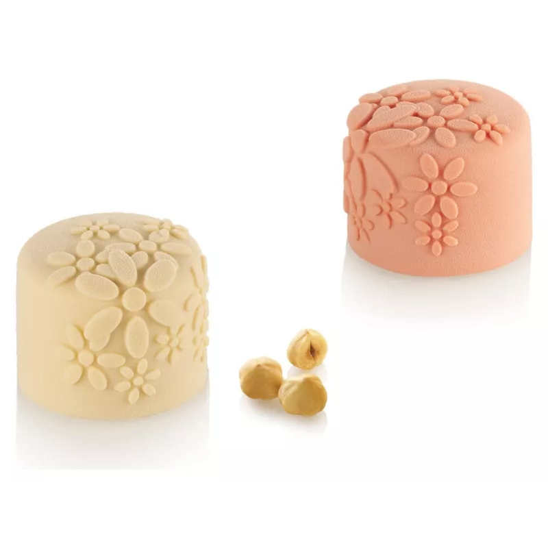 Moule silicone Antea 130 Silikomart 8 cylindres