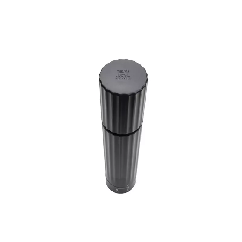pompe conservation vin et effervescent double fonction 20 cm noire