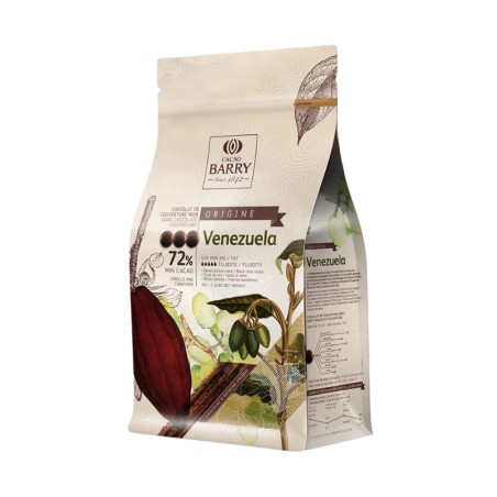 Chocolat Noir Origine Venezuela 72% - 1 kg
