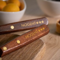 Tartineur Bois Merisier 8 cm – Lame Lisse Précise | CuisinezPâtissez