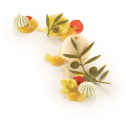 décoration pâtisserie brin d’olivier