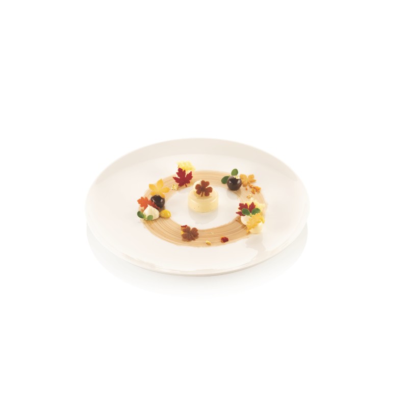 Dessert décor feuilles Selva silicone