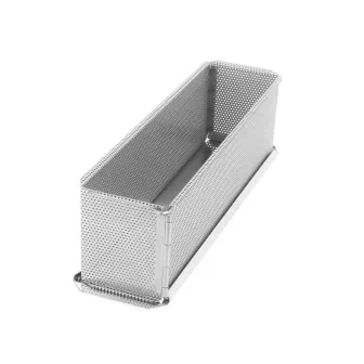 moule à pâté en croûte inox perforé démontable