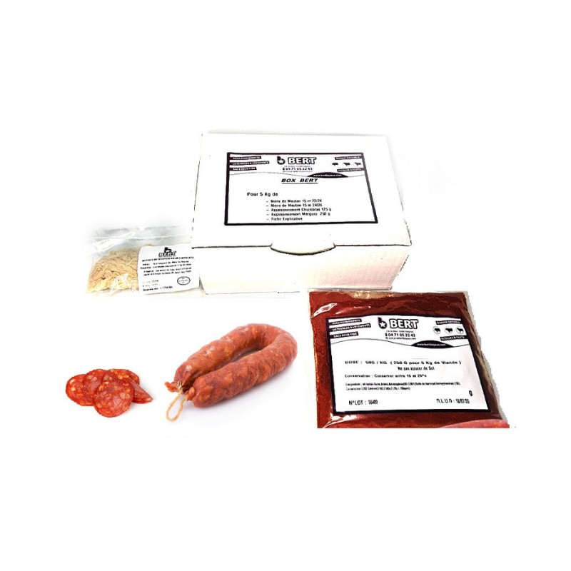 Kit de Fabrication Chorizo Maison - Bert Boyau