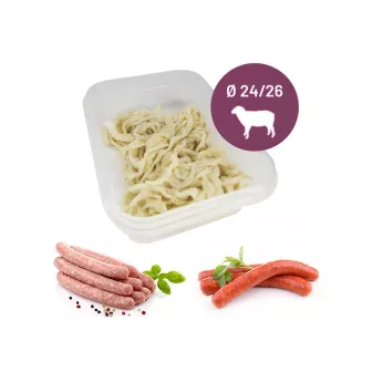 Boyaux de Mouton 24/26 mm pour Chipo Merguez 15 m
