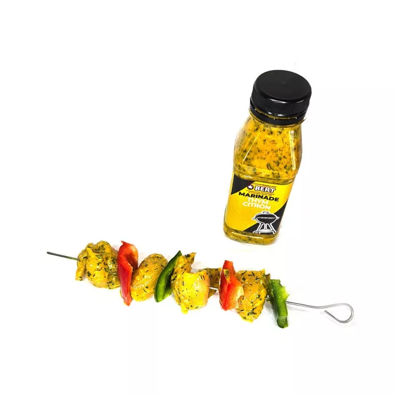 Marinade brochette poulet avec Thym Citron Prête à l’Emploi