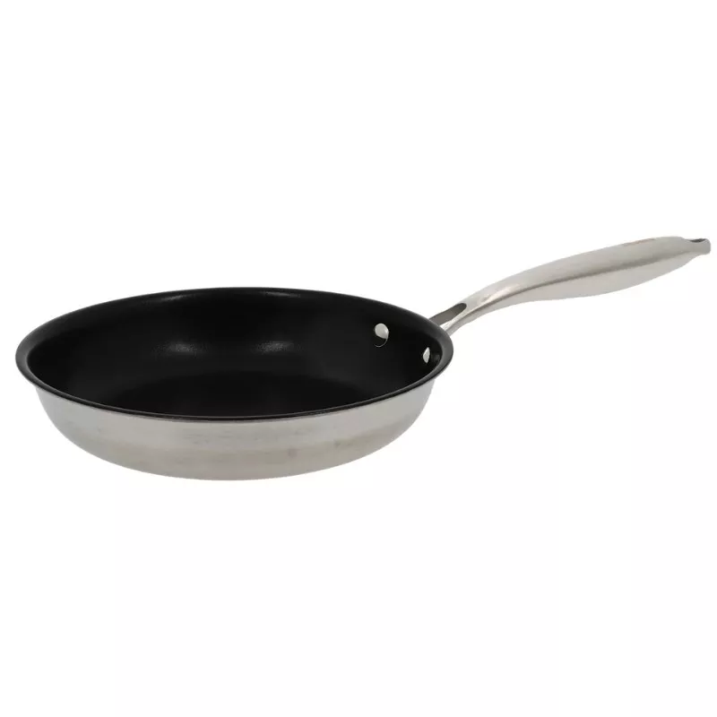Poêle inox anti adhésive triply 18 cm