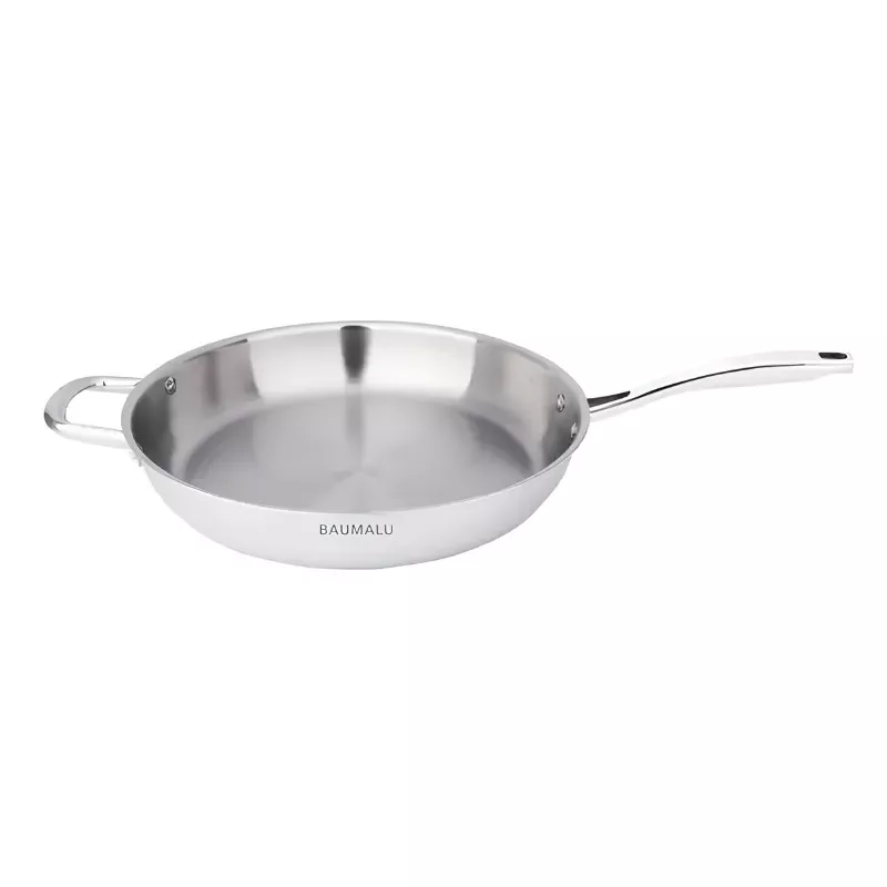 Poêle inox Tripli Pro 32 cm avec contre-poignée