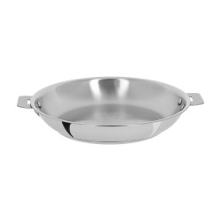 Poêle inox Casteline Cristel 20 cm avec anses amovibles