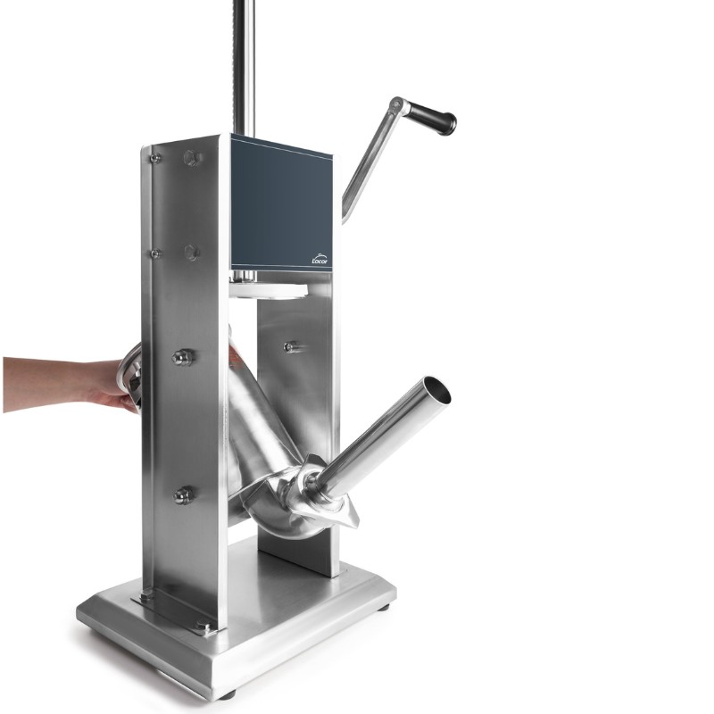 Poussoir remplisseur manuel Lacor 5 L en inox