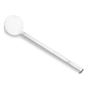 Écumoire skimmer en inox UP Lacor 14 cm avec long manche