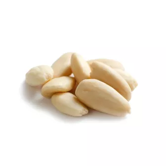 Amandes blanchies entières 1 kg pour pâtisserie, cuisine, biscuits, nougats et confiseries