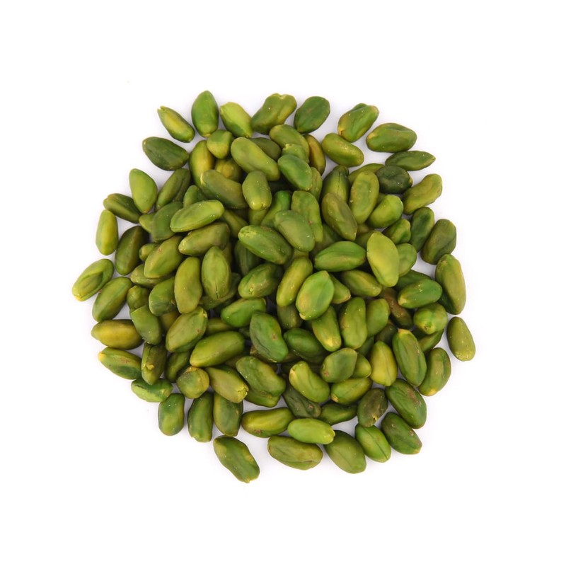 Pistaches entières émondées 1 kg pour pâtisserie, cuisine, décors de desserts, glaces et confiseries