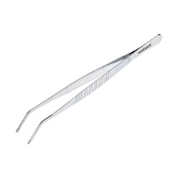 Pince de Cuisine Courbée en Acier Inoxydable – Lot de 2 (19,5 et 29 cm) | CuisinezPâtissez