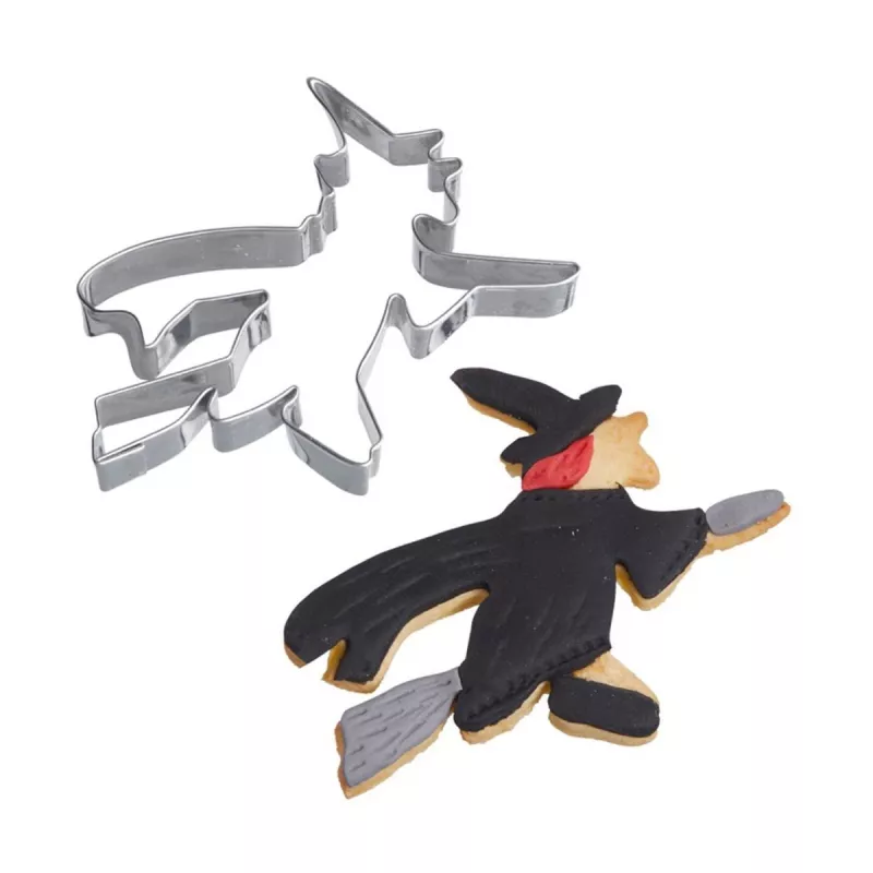 Emporte-pièce sorcière sur balai Westmark – 9 cm