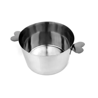 Moule à charlotte en inox sans couvercle Matfer – Ø 14 cm