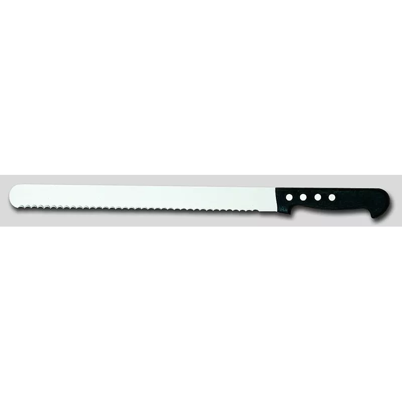 Couteau à génoise 33 cm lame crantée pour pâtisserie