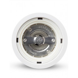 Moulin à sel manuel en bois u'Select laqué blanc 12 cm