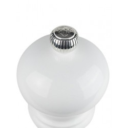 Moulin à sel manuel en bois u'Select laqué blanc 12 cm