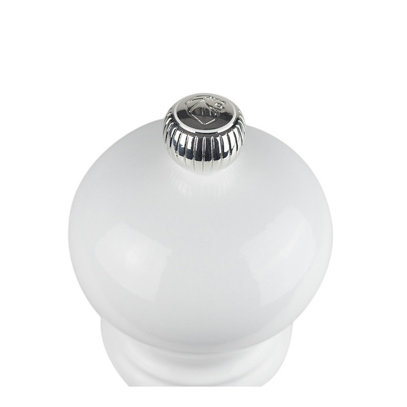 Moulin à sel manuel en bois u'Select laqué blanc 12 cm