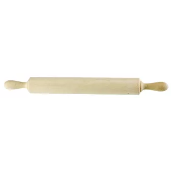 Rouleau à pâtisserie en hêtre 50 cm avec poignées