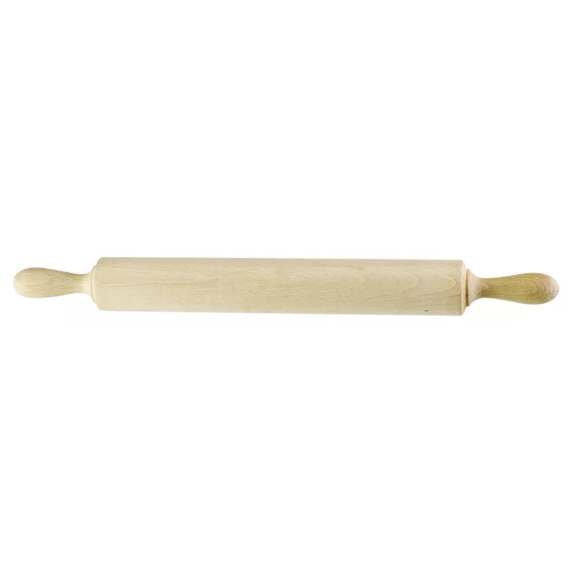 Rouleau à pâtisserie en hêtre 50 cm avec poignées