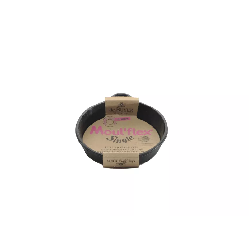 Moule à tartelette silicone  8 cm Moul’Flex De Buyer