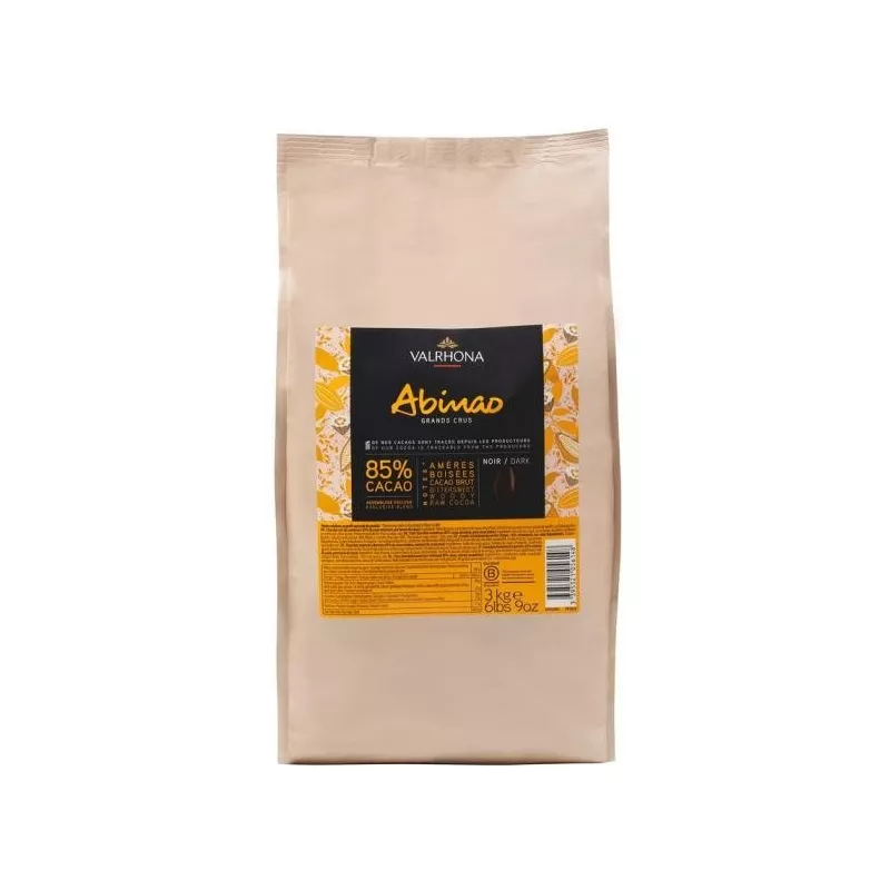 Chocolat Abinao 85% Fèves 3 kg 