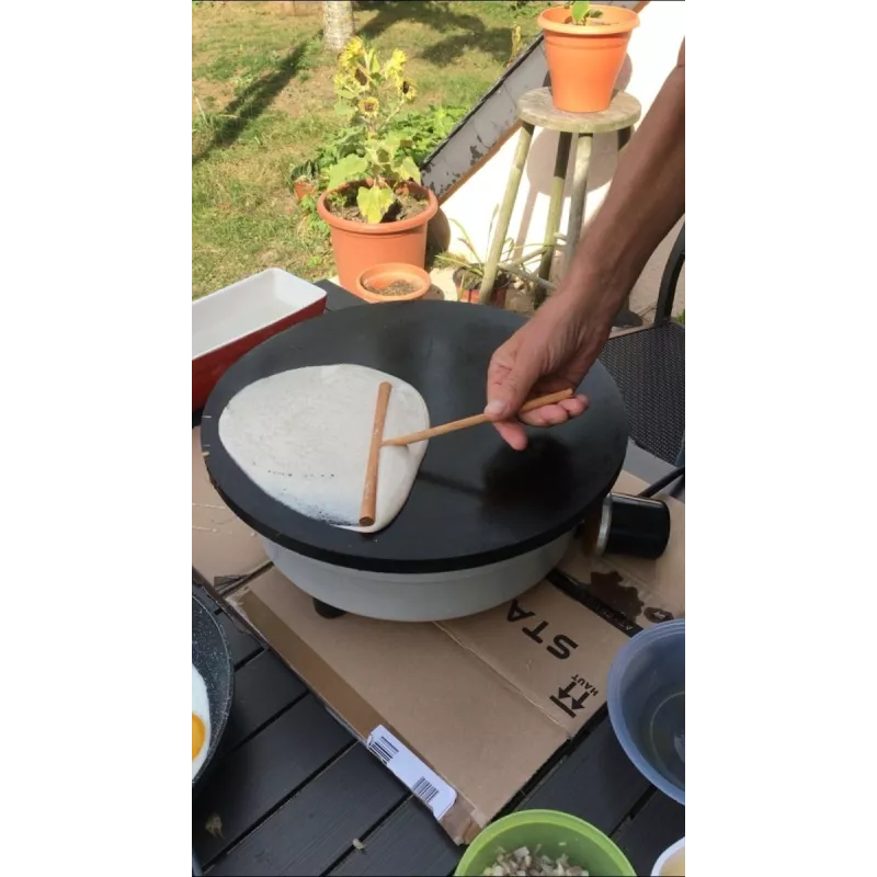 Râteau à Crêpe en Hêtre 