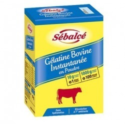 Gélatine Bovine Instantanée en poudre 