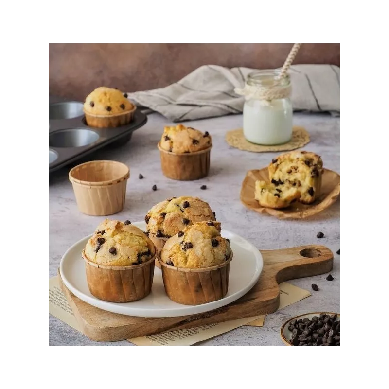 Pack de 50 Moules à Muffin 7,2 x 4 cm  
