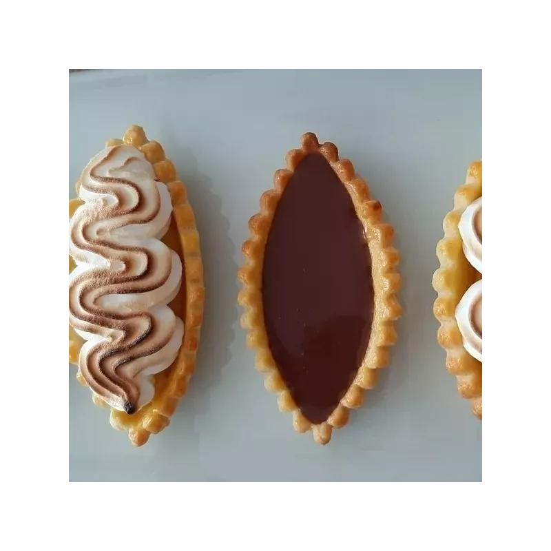 Moule Petits-fours Ovale Cannelé Antiadhérent 