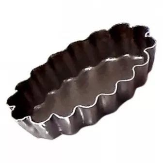 Moule Petits-fours Ovale Cannelé Antiadhérent 