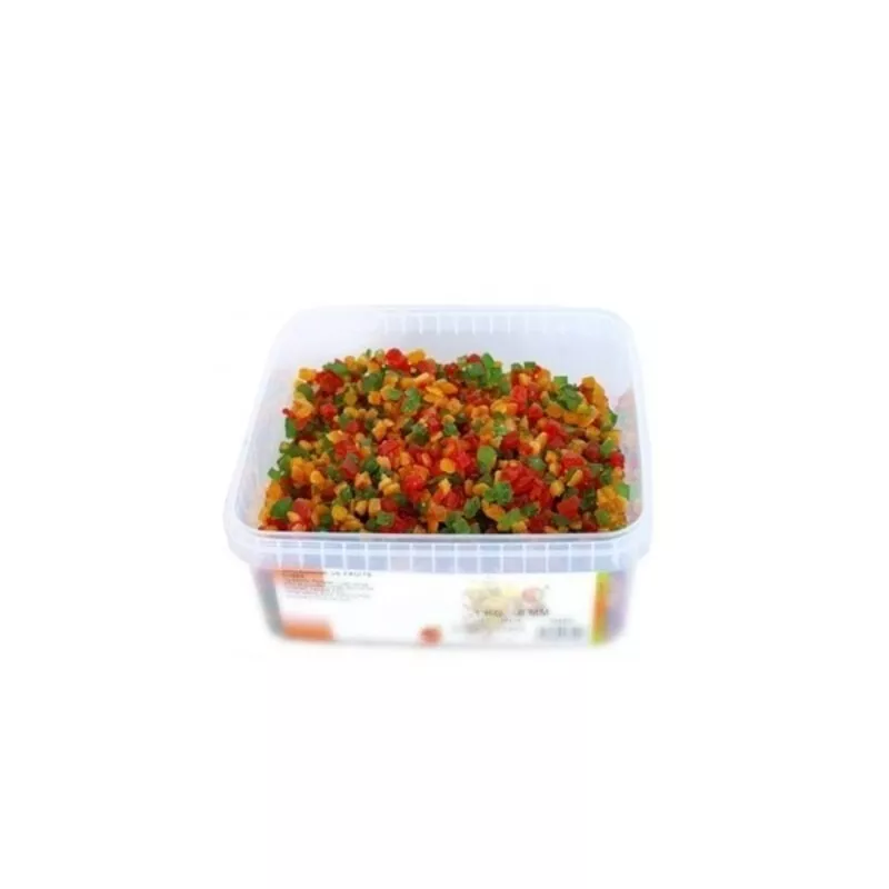 Cubes de fruits végétaux confits 1 Kg 
