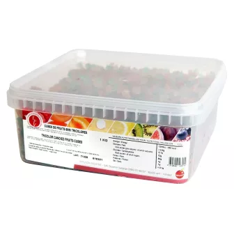 Cubes de fruits végétaux confits 1 Kg 
