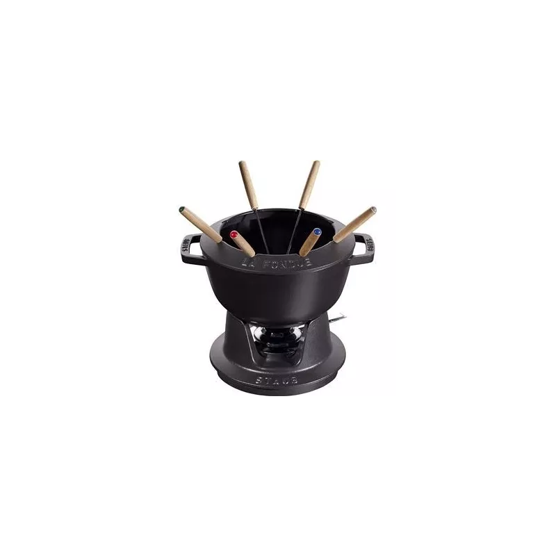 Service à fondue avec 2 anses - 20 cm 