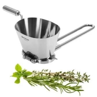 Moulin à herbes en acier inoxydable 