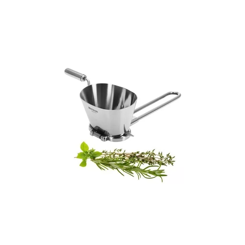 Moulin à herbes en acier inoxydable 
