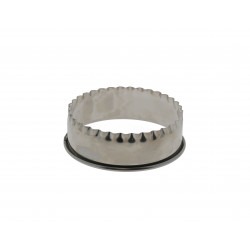 Découpoir rond cannelé en inox 4 cm 