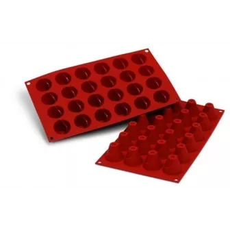 Moule Silicone Volcan Ø 3,9 x H 3,3 cm (x24)  