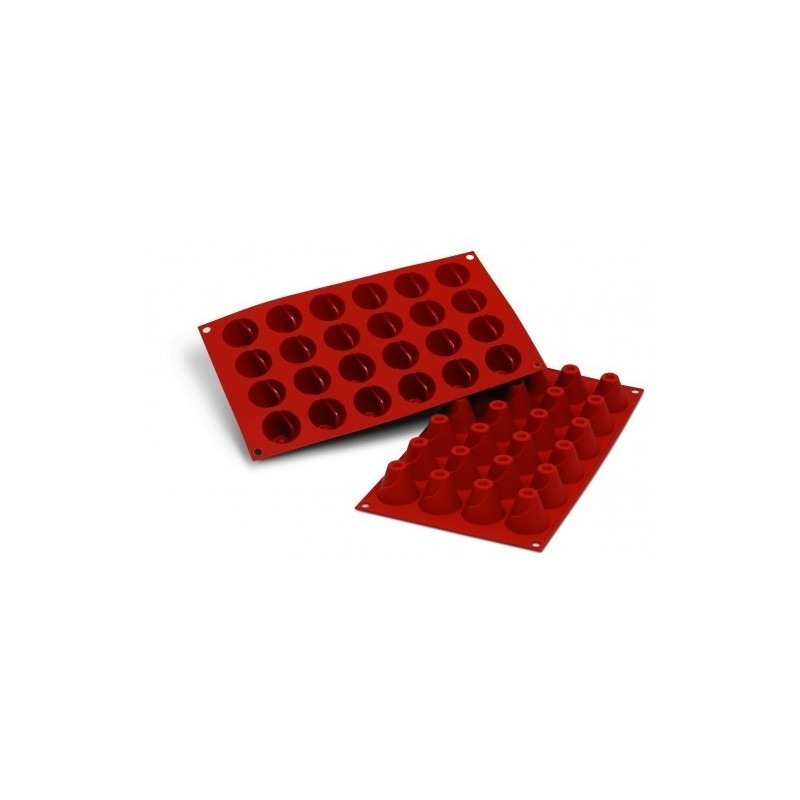 Moule Silicone Volcan Ø 3,9 x H 3,3 cm (x24)  