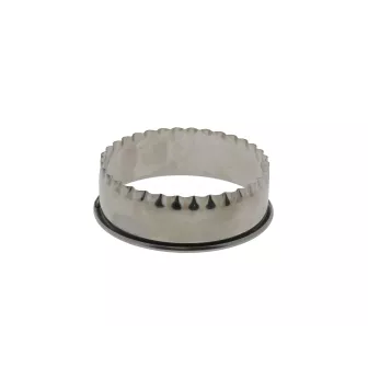 Découpoir rond cannelé en inox 5 cm 