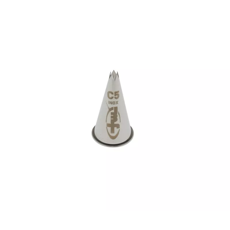 Douille Cannelée Inox  Diamètre:7 mm Nombre de dents :5 Dents