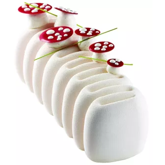 Moule Silicone Bûche Crème Pavoni  
