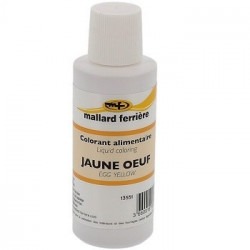 Colorant liquide Couleur:Jaune d'oeuf