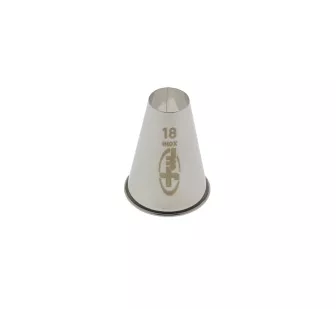 Douille unie inox Diamètre:N°18